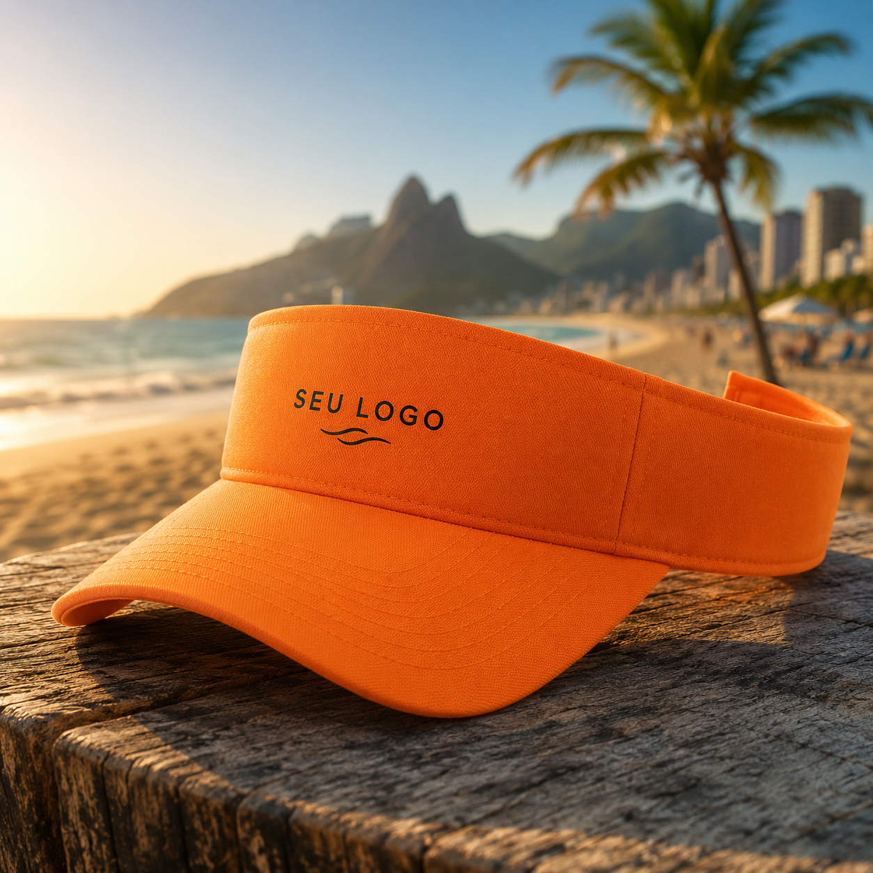 Viseira personalizada da Makuim Bonés